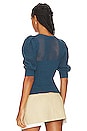 view 3 of 4 Margaux Top in Indian Teal