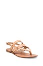 view 2 of 5 Positano Sandal in Natural/Natural in Natural & Natural