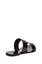 view 4 of 5 A La Plage Sable Flat in Black & Black