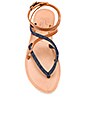 view 4 of 5 Oda Sandal in Denim & Cuoio