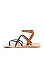 view 5 of 5 Oda Sandal in Denim & Cuoio