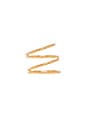 view 2 of 5 Staircase Ring in Gold