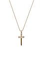 view 1 of 2 Dagger Cross Necklace in Gold