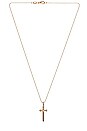 view 2 of 2 Dagger Cross Necklace in Gold