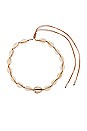 view 1 of 1 Single Gold Center Puka Choker in Natural & Gold