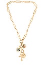 joolz by Martha Calvo Sanctus Necklace in Gold | REVOLVE