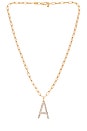 view 1 of 2 X REVOLVE CZ Initial Necklace in Gold