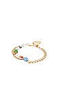view 2 of 3 Happy Go Lucky Bracelet in Gold