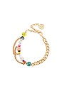 view 3 of 3 Happy Go Lucky Bracelet in Gold