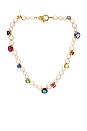 view 1 of 2 Diana Necklace in Glass Crystal And Freshwater Pearl