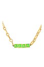 view 2 of 2 x REVOLVE Say My Name Necklace in Ciao Green