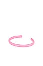 view 1 of 2 Enamel Essential Tube Cuff in Pink