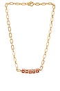 view 1 of 2 x REVOLVE Say My Name Necklace in Amore Red
