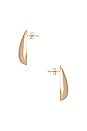 view 2 of 2 X Revolve Drop Earring in Gold