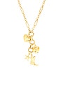 view 2 of 2 Most Wanted Lariat in Gold