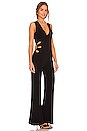 view 2 of 4 Cher Cut Out Jumpsuit in Black
