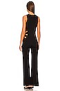 view 4 of 4 Cher Cut Out Jumpsuit in Black