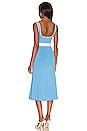 view 3 of 3 Midi Tank Dress in Cornflower