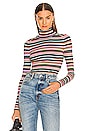 view 1 of 4 Long Sleeve Turtleneck in Multi