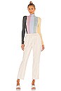 view 4 of 4 Vertical Stripe Turtleneck Sweater in Multi