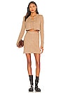 view 4 of 4 Mini Skirt in Camel