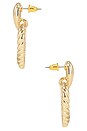 view 2 of 2 Bellisima Earrings in 14k Gold Plated Brass