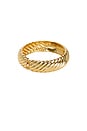 view 2 of 2 Allegra Bangle Bracelet in 18k Gold Plated Brass