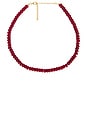 view 1 of 3 ОЖЕРЕЛЬЕ MAROON in Maroon