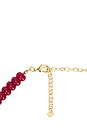 view 3 of 3 ОЖЕРЕЛЬЕ MAROON in Maroon