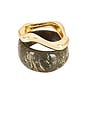 view 1 of 4 BRACELETES RHODES in Marbled Brown & Gold