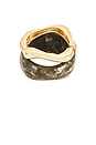 view 2 of 4 BRACELETES RHODES in Marbled Brown & Gold