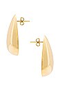 view 2 of 2 PENDIENTES in 18k Gold Plated Brass