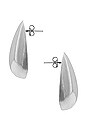 view 2 of 2 The Drop Earrings in Silver