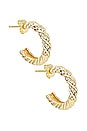 view 1 of 2 Adrienne Earrings in Gold