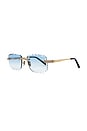 view 2 of 3 LUNETTES DE SOLEIL SIGNATURE in Iced Blue Tint