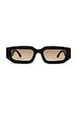view 1 of 3 Dune Sunglasses in Amber