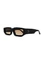 view 2 of 3 Dune Sunglasses in Amber