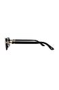 view 3 of 3 LUNETTES DE SOLEIL HYDRA in BLACK TINT SILVER HYDRA