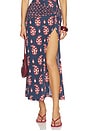 view 1 of 6 JUPE UNDER THE SUN in Navy & Rose