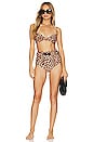 view 4 of 4 UGANDA 비키니 하의 in Leopard