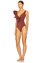 view 3 of 4 Boleros One Piece Swimsuit in Mocca