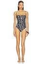 view 1 of 4 MAILLOT DE BAIN 1 PIÈCE WHISPERING TIDES in Black & Ecru