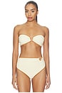 view 1 of 5 HAUT DE MAILLOT DE BAIN CRINKLE SEAWATERS in Ecru