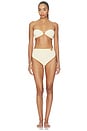 view 4 of 5 HAUT DE MAILLOT DE BAIN CRINKLE SEAWATERS in Ecru