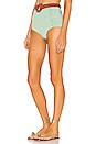 view 3 of 5 Captivation Bikini Bottom With Belt in Mint