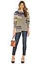 view 4 of 4 Patchwork Sweater in Multicolor