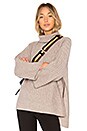 view 1 of 4 Poncho in Beige Chine