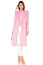 view 1 of 4 Magnus Coat in Carnation Pink