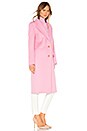 view 3 of 4 Magnus Coat in Carnation Pink