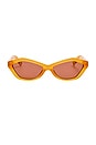 view 1 of 3 GAFAS DE SOL in Caramel, Yellow Gold, & Brown